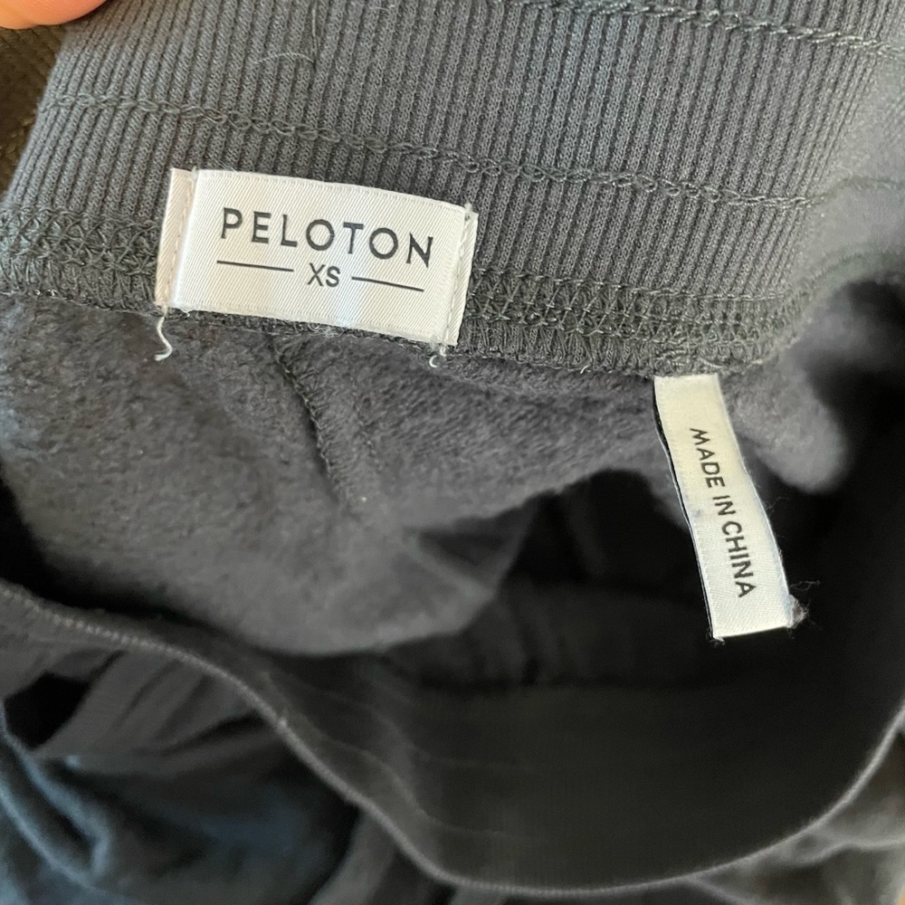 Peloton Grey Ankle Logo Drawstring Jogger Womens XS - Picture 6 of 10